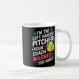 Mug Je suis le lanceur gaucher contre lequel votre ent
