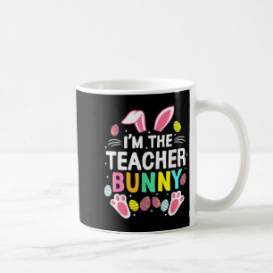 Mug Je suis le lapin enseignant Joyeux jour de Pâques