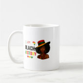 Mug Je suis le mois de l'histoire des Noirs Afro-Améri (Gauche)