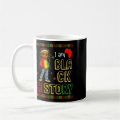 Mug Je suis le Mois de l'histoire des Noirs Afro-Améri (Gauche)