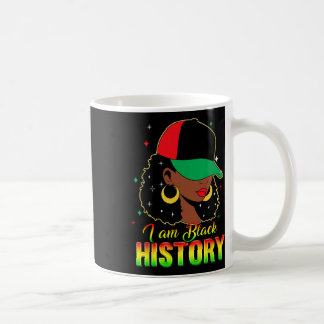 Mug Je suis le mois de l'histoire des Noirs fille loc'