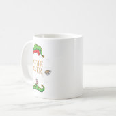 Mug Je Suis Le Noël De L'Elfe Du Café (Devant gauche)