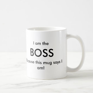 Mug Je suis le patron
