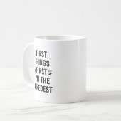 Mug Je suis le plus fatigué (Devant gauche)