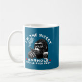 Mug Je suis le plus gentil trou que vous rencontrerez  (Gauche)