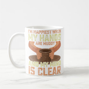 Mug JE Suis Le Plus Heureux Quand Mes Mains Sont Plein