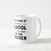 Mug Je suis le professeur (Devant droit)