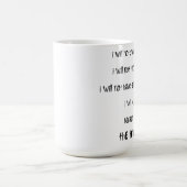 Mug Je suis le professeur ! (Centre)