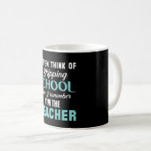 Mug Je suis le professeur (Devant droit)