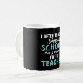 Mug Je suis le professeur (Devant gauche)