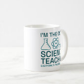 Mug Je suis le professeur de sciences Cool (Devant droit)