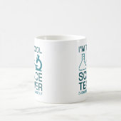 Mug Je suis le professeur de sciences Cool (Centre)
