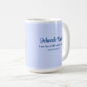 Mug Je suis le Seigneur qui vous guérit Bible Verse Bl (Devant droit)