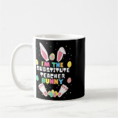 Mug Je suis le substitut de l'enseignant Bunny Funny R (Gauche)