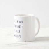 Mug Je suis le TDAH et drôle (Devant droit)
