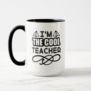 Mug Je suis le Wordart Prof Cool