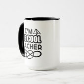 Mug Je suis le Wordart Prof Cool (Devant gauche)