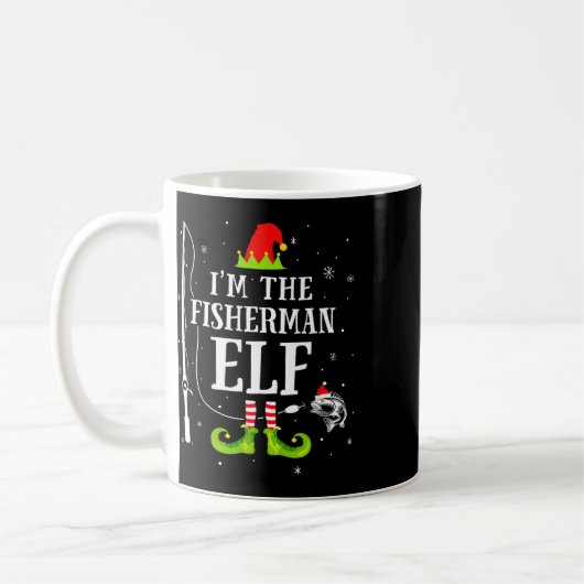 Mug Je suis l'elfe pêcheur correspondant à la pêche dr (Gauche)