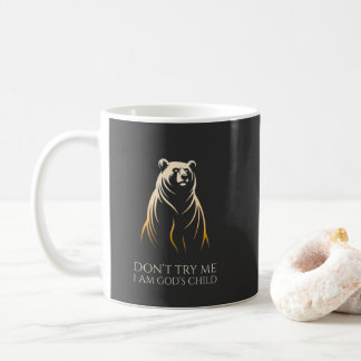 Mug Je suis l'enfant de Dieu Ours Graphique