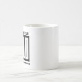 Mug Je suis l'enfant du milieu, pas que quelqu'un s'en (Centre)