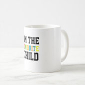 Mug Je suis l'enfant préféré (Devant droit)