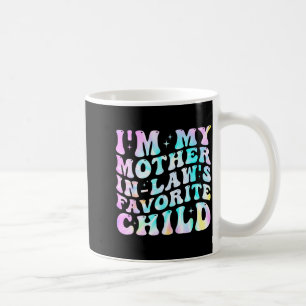 Mug Je suis l'enfant préféré de ma belle-mère fille en