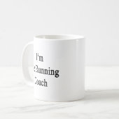 Mug Je suis l'entraîneur courant (Devant gauche)