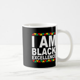 Mug Je suis l'excellence noire Mois de l'histoire des 