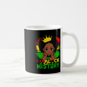 Mug Je suis l'histoire noire Bhm fierté noire mélanine