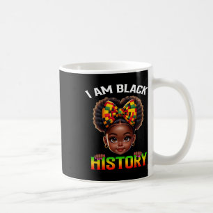 Mug Je suis l'histoire noire Bhm fierté noire mélanine