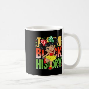 Mug Je suis l'histoire noire des enfants filles femmes