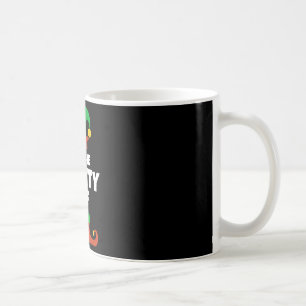 Mug Je suis l'officier de Noël de la famille des elfes