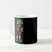 Mug Je Suis L'Oncle Elf Qui Correspond À Noël (Devant gauche)