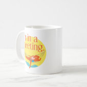 Mug Je suis lors d'une réunion (Devant gauche)