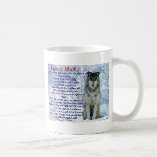 MUG JE SUIS LOUP (Droite)