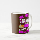 Mug Je suis Maman A Grand-mère A Retraitée Lunch Lady (Devant droit)