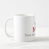 Mug Je Suis Maman Personnalisable (Gauche)