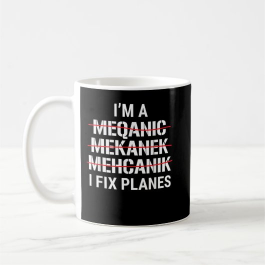 Mug Je suis mécanicien (Gauche)