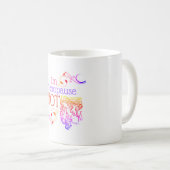 Mug Je suis ménopause boue chaude (Devant droit)