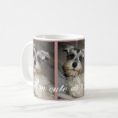 Mug Je suis mignon en tant qu'oreille d'un insecte ! (Devant gauche)