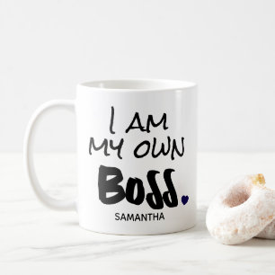 Mug Je suis mon propre patron Pink Business propriétai