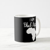 Mug Je suis Noir (Devant droit)