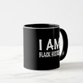 Mug Je suis Noir (Devant droit)