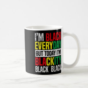 Mug Je suis Noir Africain-Noir Noir Hommes Américains