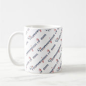 Mug Je suis Norvégien Motif de Typographie (Gauche)