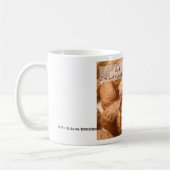 Mug Je suis Nuts au sujet de vous (Gauche)