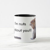 Mug Je suis nuts au sujet de vous ! (Centre)