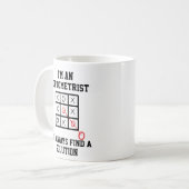 Mug Je Suis Optométriste Je Trouve Toujours Un Boug De (Devant gauche)