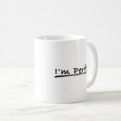 Mug Je suis Parfait Drôle Drôle Drôle Dames Drôle (Devant droit)