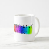 Mug Je suis parfaitement imparfait (Devant droit)